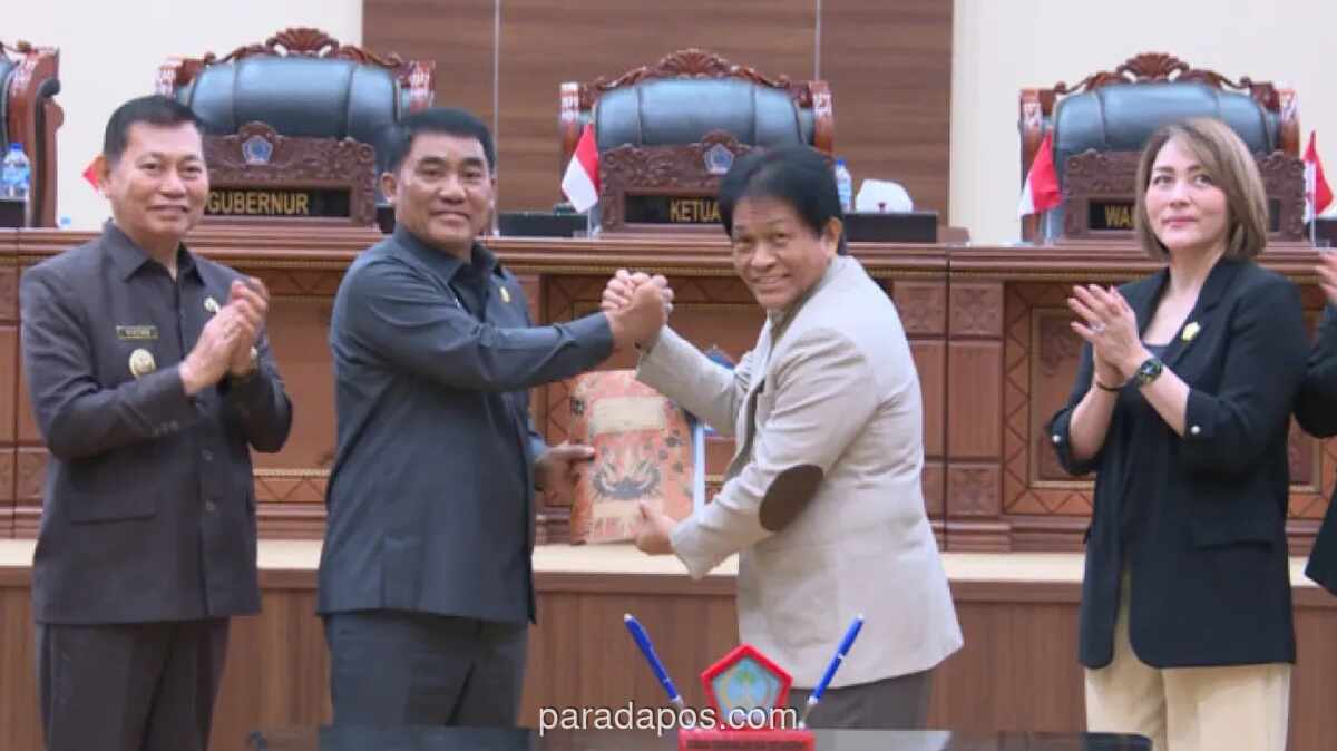 DPRD Sulut Sahkan Tiga Ranperda Strategis, Termasuk RTRW 2025-2044