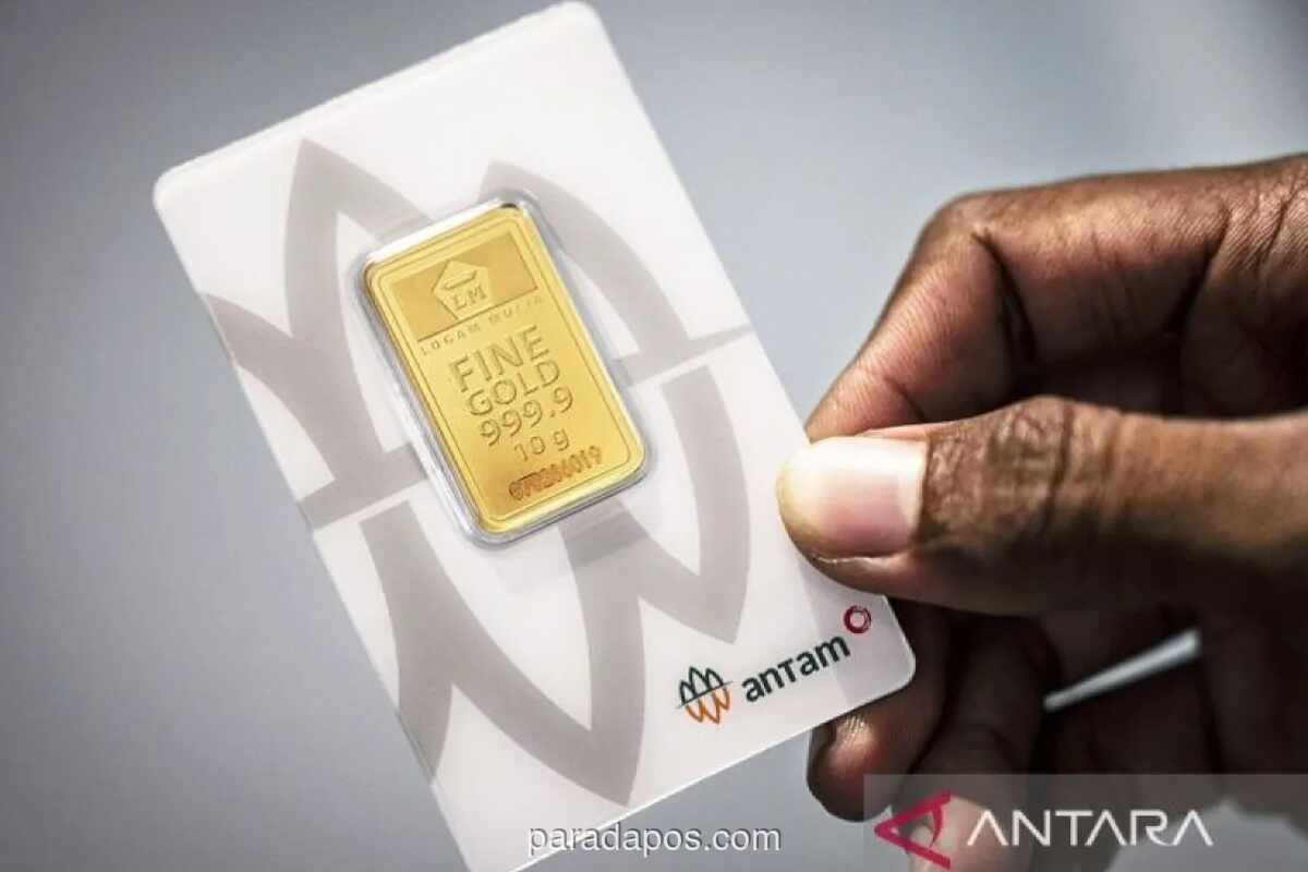 Harga Emas Antam Naik Rp16.000 per Gram ke Posisi Rp3,039 Juta