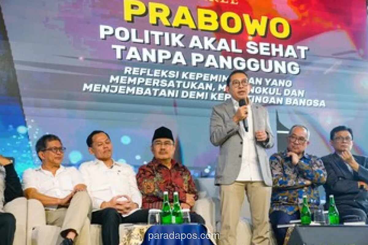 Fadli Zon: Kebijakan Prabowo Wujudkan Politik Akal Sehat dan Koreksi Neoliberalisme