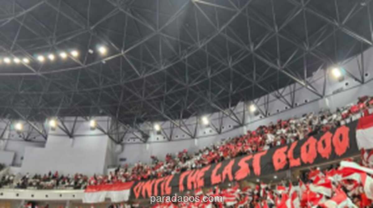 Ribuan Suporter Banjiri Indonesia Arena Sambut Final Sejarah Timnas Futsal