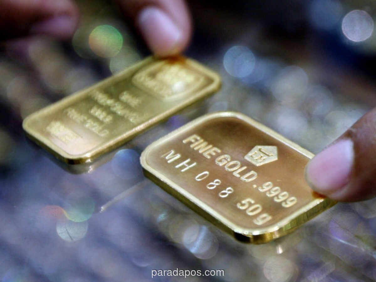 Harga Emas Antam Turun Rp22.000 per Gram, Tren Pelemahan Berlanjut