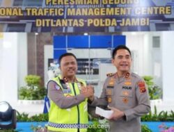 Korlantas Resmikan Gedung RTMC dan Serahkan Bantuan ETLE untuk Persiapan Mudik Lebaran 2026 di Jambi