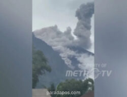 Gunung Semeru Erupsi, Luncurkan Awan Panas 3 Kilometer