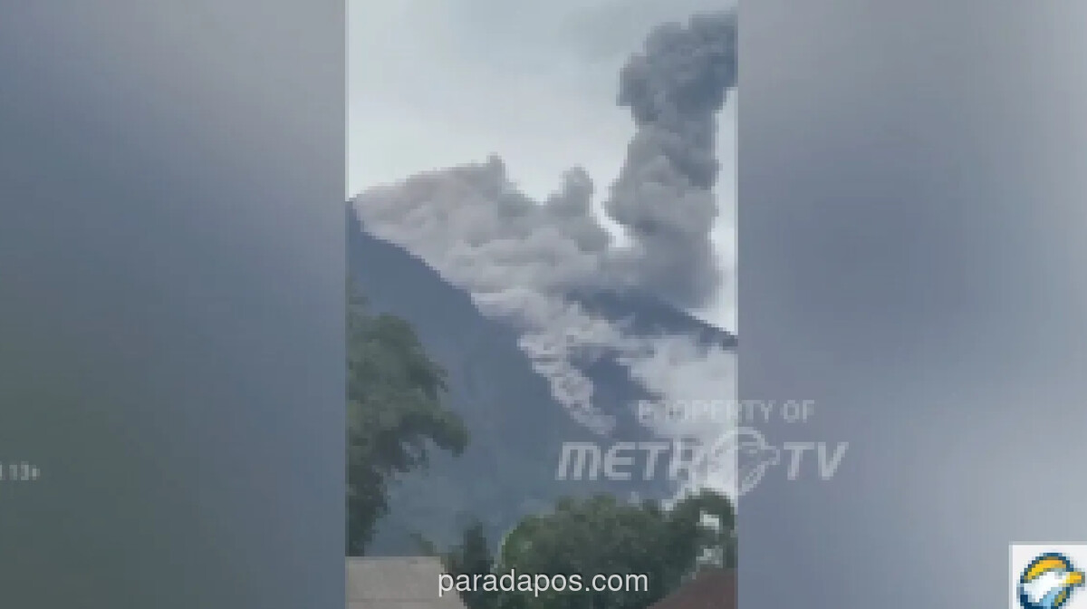 Gunung Semeru Erupsi, Luncurkan Awan Panas 3 Kilometer