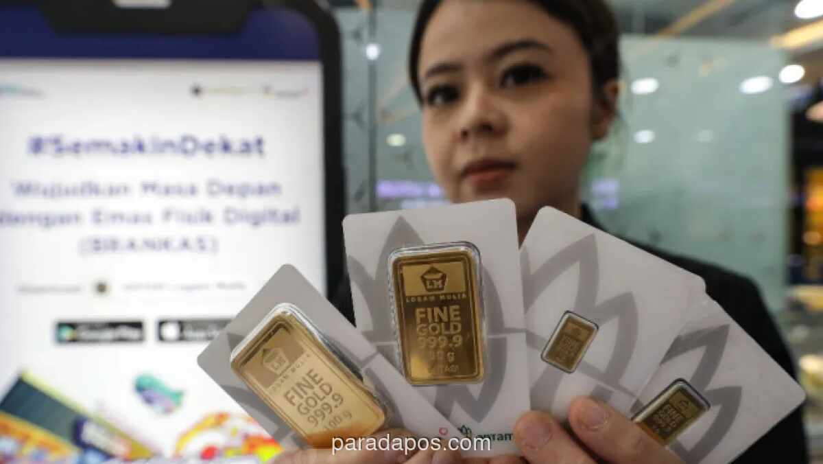 Harga Emas Antam di Pegadaian Stabil pada 25 Februari 2026