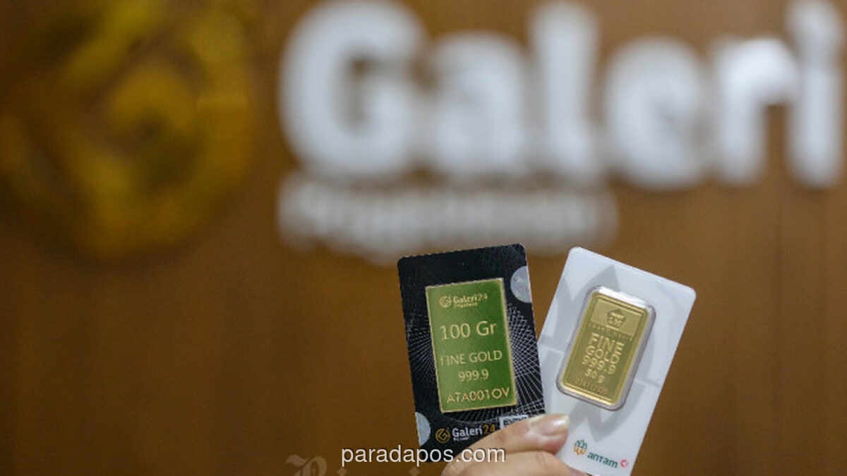 Harga Emas Antam di Pegadaian Turun Signifikan, 1 Gram Anjlok Rp110.000