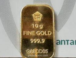 Harga Emas Antam Naik Rp14 Ribu per Gram, Sentuh Rp2,954 Juta