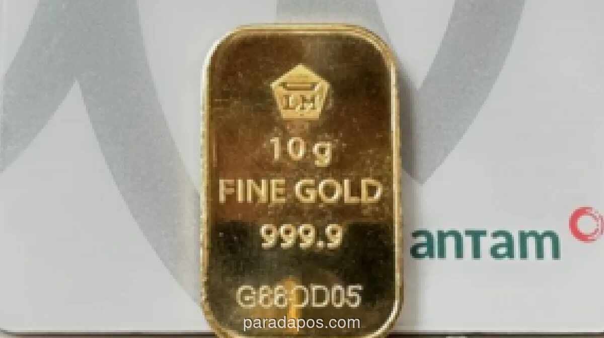 Harga Emas Antam Naik Rp16 Ribu per Gram Usai Koreksi