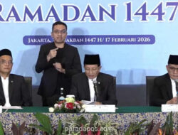 Pemerintah Tetapkan Awal Puasa Ramadhan 1447 H Jatuh pada 19 Februari 2026