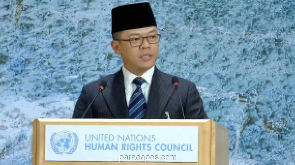 Menlu Tegaskan Komitmen HAM Indonesia di Sidang Dewan HAM PBB