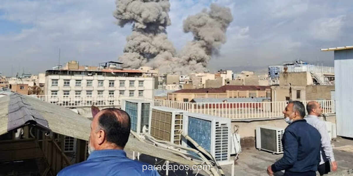 AS dan Israel Lancarkan Serangan Udara dan Laut ke Sasaran di Iran