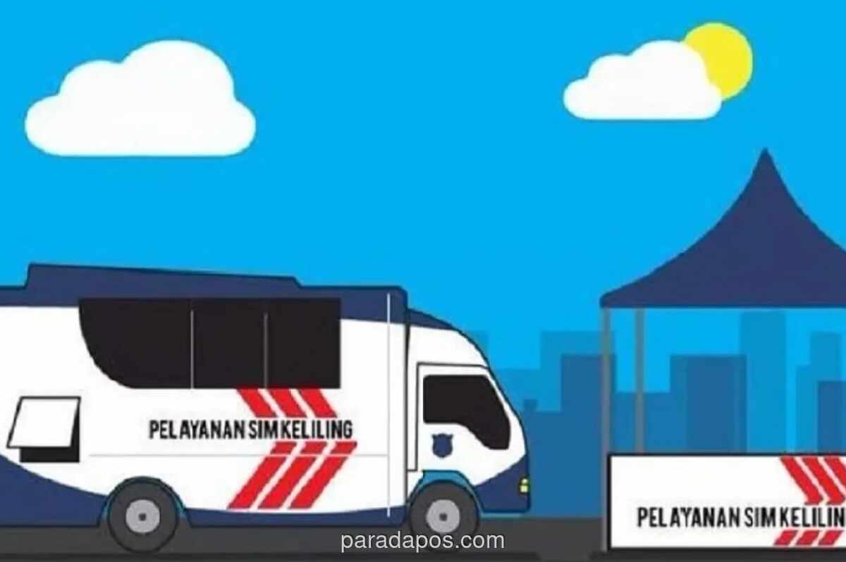 SIM Keliling Polrestabes Bandung Layani Perpanjangan SIM A dan C di Dua Lokasi