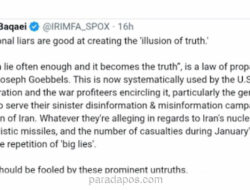 Iran Tuduh AS dan Israel Gunakan Propaganda Nazi Jelang Perundingan Nuklir