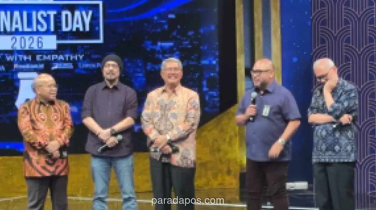 Media Group Anugerahkan Lifetime Achievement Anumerta kepada Laurens Tato di Journalist Day 2026