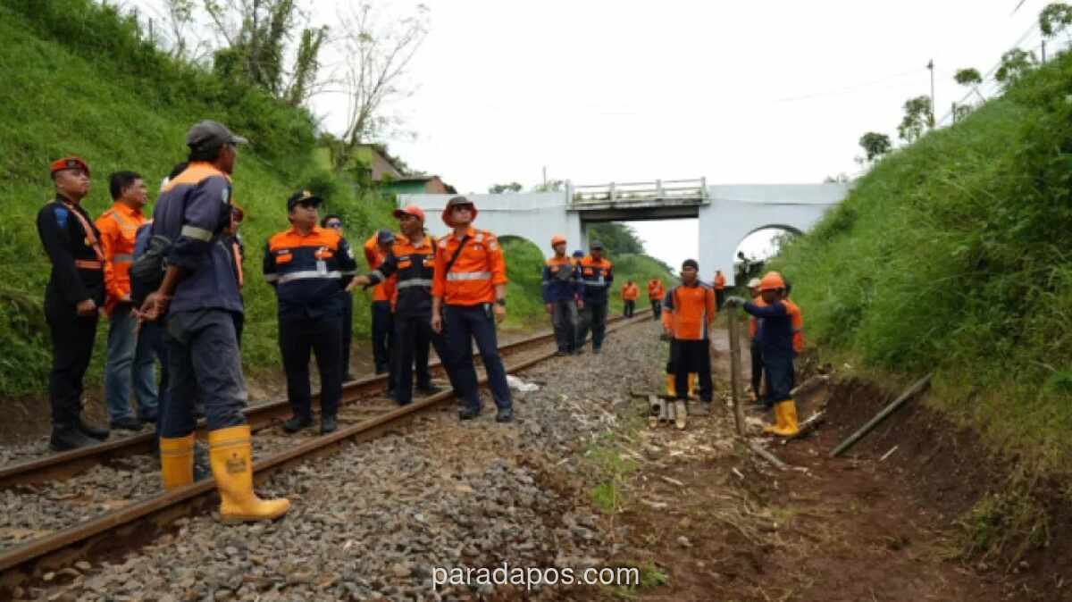 KAI Daop 8 Surabaya Perketat Mitigasi Longsor di Malang Jelang Mudik Lebaran 2026