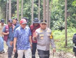 Kapolda Riau Tinjau Lokasi Pembunuhan Gajah Sumatera di Konsesi PT RAPP