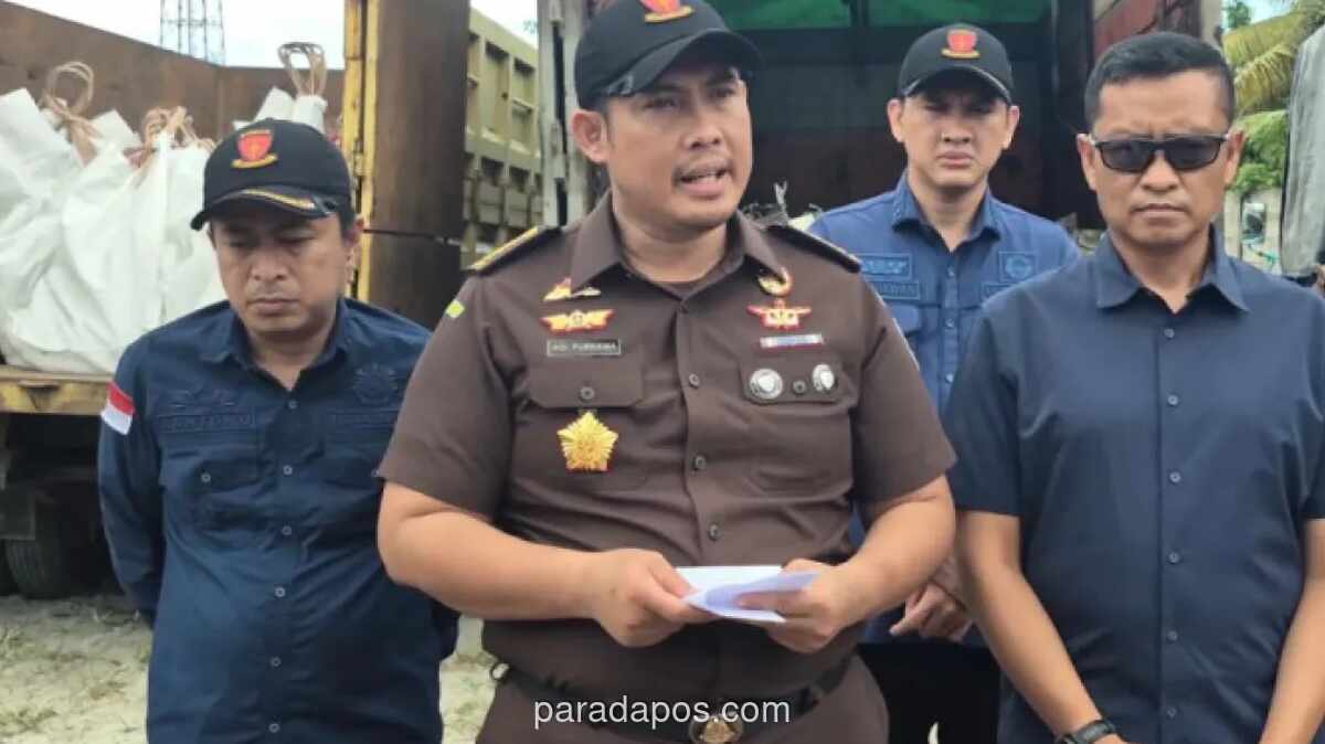 Kejati Babel Sita Ratusan Balok Timah Ilegal di Perusahaan Bangka Selatan