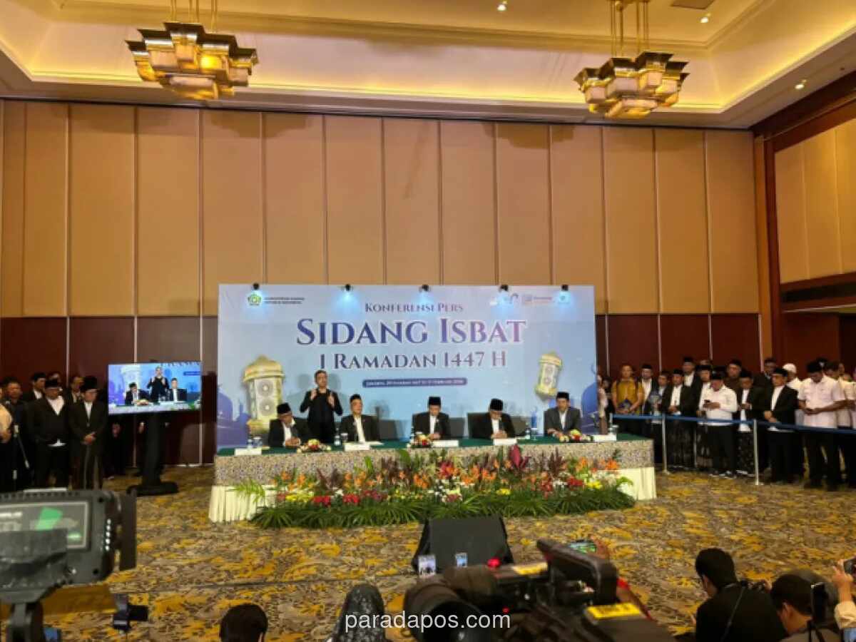 Sidang Isbat Tetapkan 1 Ramadan 1447 H Jatuh pada 19 Februari 2026