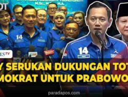 AHY Serukan Dukungan dan Pengawasan Penuh Demokrat untuk Pemerintahan Prabowo