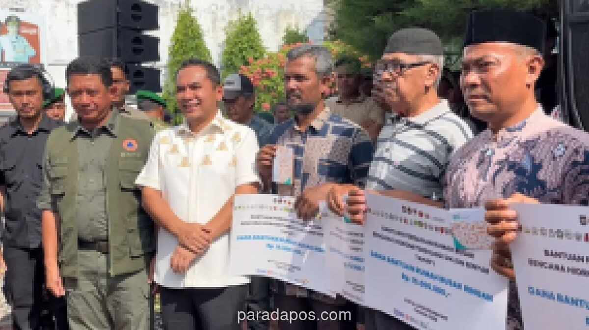 BNPB Salurkan Rp35,6 Miliar untuk Perbaikan Rumah Korban Banjir di Lhokseumawe