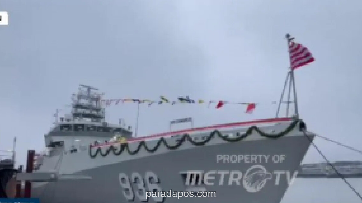 TNI AL Resmikan Kapal Riset Canggih KRI Canopus-936 di Jerman