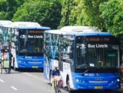 Bus Transjakarta Tabrak Ojol di Gunung Sahari, Pengemudi Dievakuasi ke Rumah Sakit