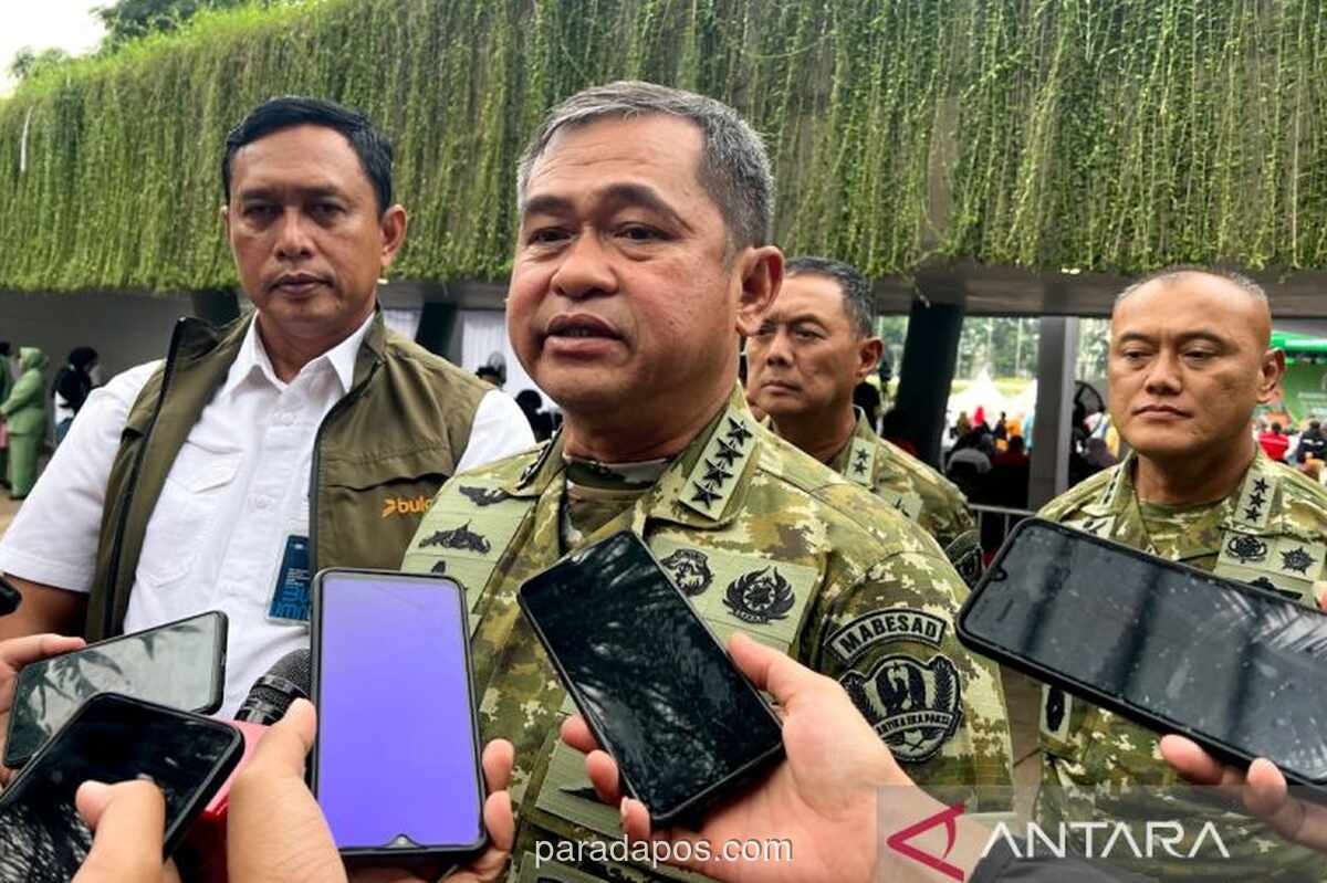 KSAD Tegaskan Komitmen TNI AD Dukung Ketahanan Pangan Lewat Agroforestri