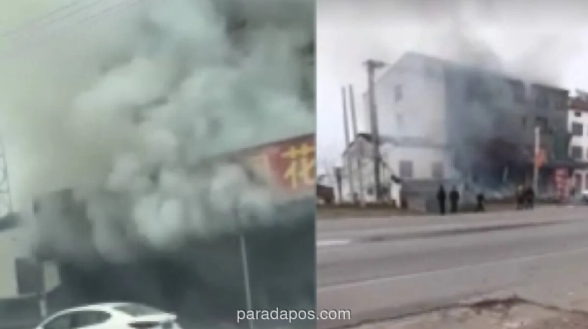 Ledakan Toko Petasan di Tiongkok Tewaskan 12 Orang Saat Imlek