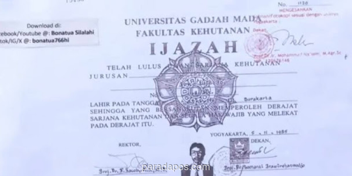 KPU Serahkan Fotokopi Ijazah Jokowi ke Pemohon Setelah Proses Hukum 6 Bulan