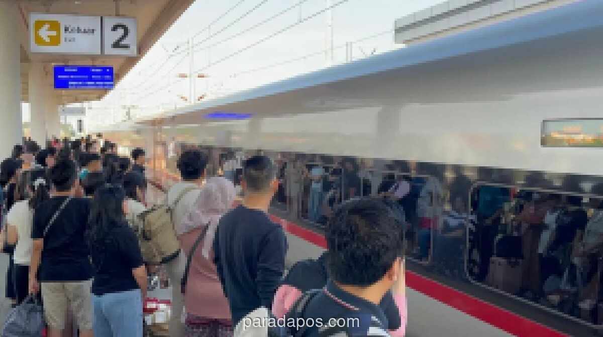 Libur Imlek dan Ramadan Dongkrak Penumpang Kereta Cepat Whoosh Lebih dari 20 Persen
