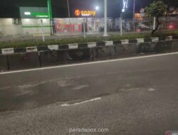 Lubang Jalan di Kelapa Dua Jakarta Ancam Keselamatan Pengendara Motor