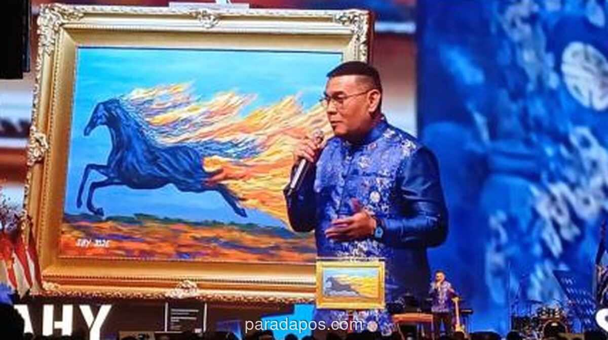 Lukisan SBY Laku Rp6,5 Miliar dalam Lelang Amal Partai Demokrat