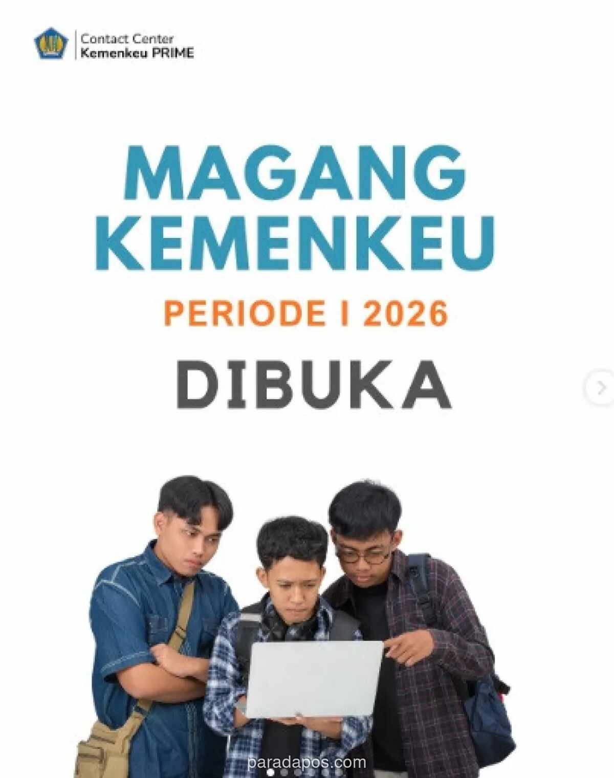 Kemenkeu Buka Pendaftaran Magang Reguler 2026, 7-18 Februari