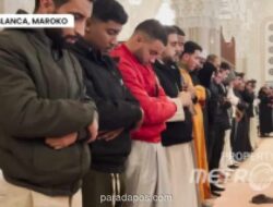 Ribuan Jemaah Padati Masjid Hassan II untuk Tarawih, WNI Ceritakan Suasana Khidmat