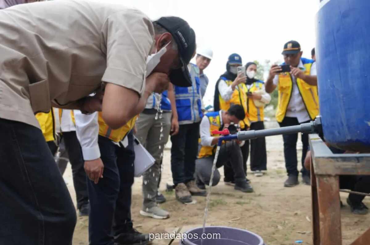 Menteri PU Tinjau Pemulihan SPAM Langkahan Pascabencana, Rencanakan Pembangunan Sistem Baru