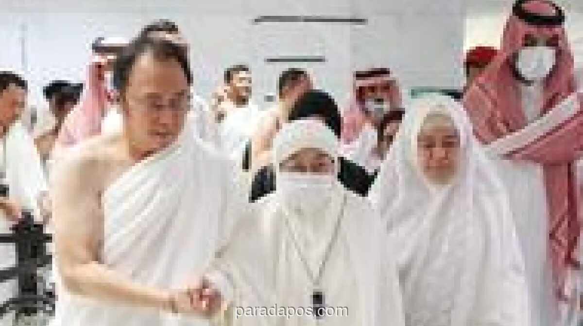 Megawati dan Keluarga Tunaikan Ibadah Umrah di Tanah Suci