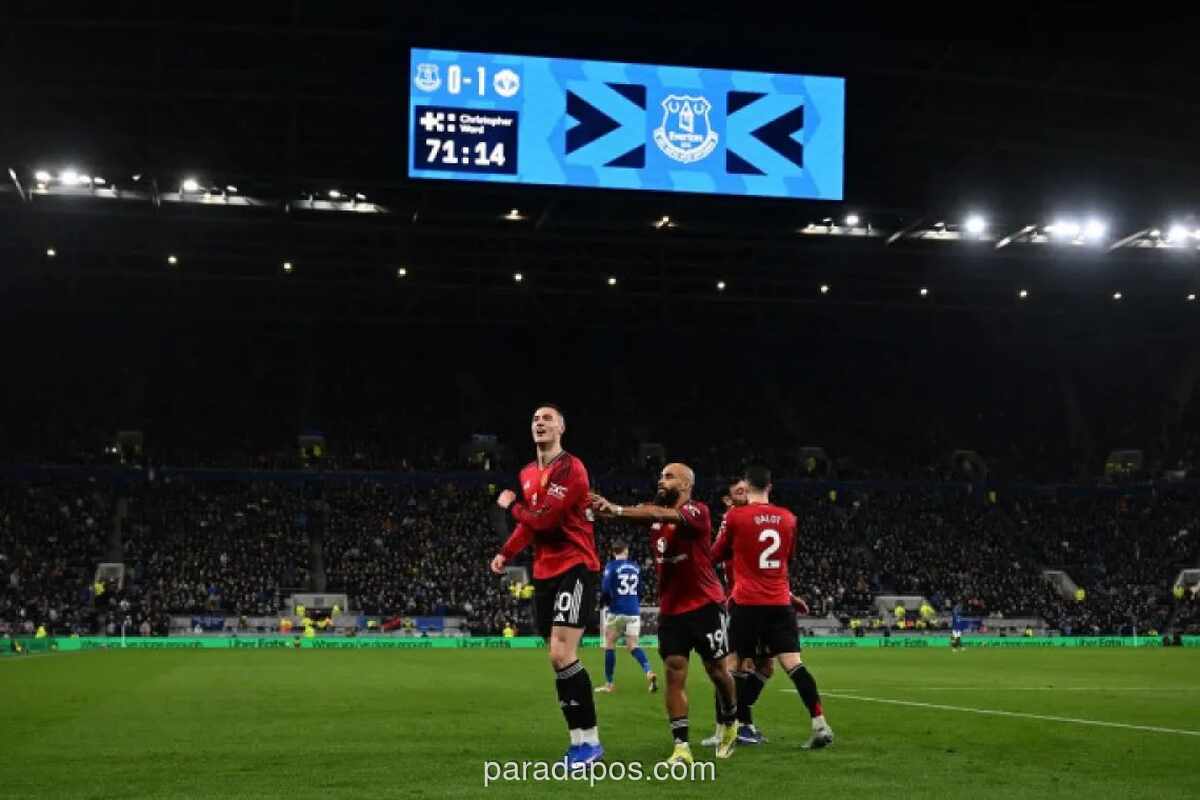 Manchester United Tumbangkan Everton 1-0, Sesko Jadi Pahlawan Kemenangan