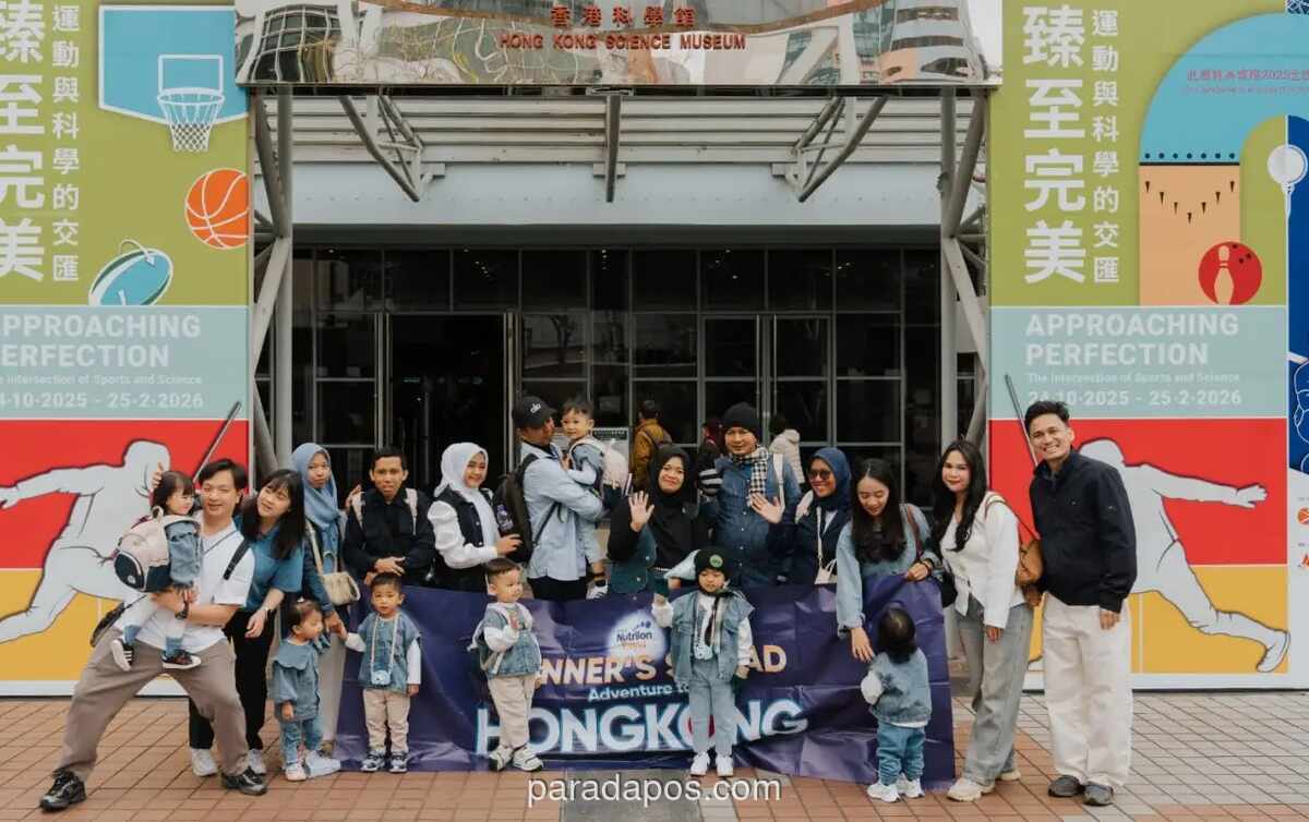 Nutrilon Royal dan Indomaret Kirim Lima Kelarga ke Hong Kong untuk Edutrip Sains