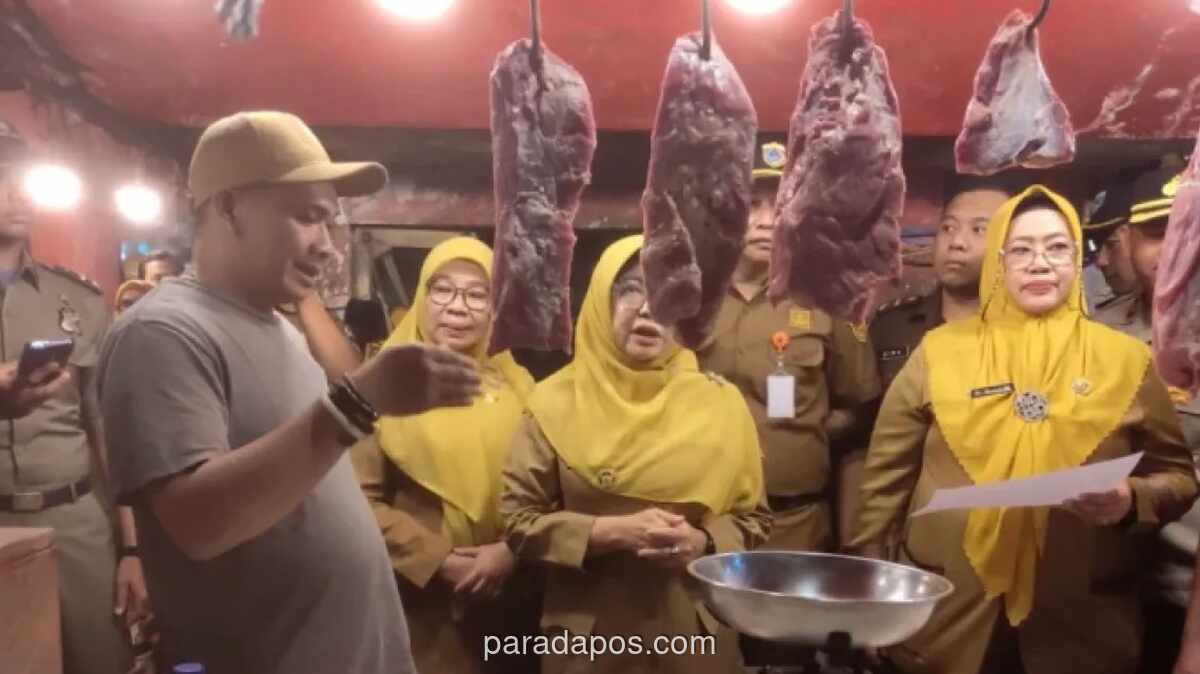 Sidak Pasar Badak Pandeglang Temukan Dua Produk Mengandung Rhodamin B dan Formalin