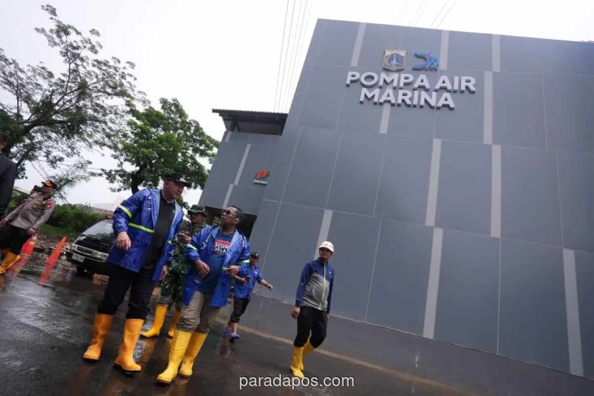 Jakarta Utara Siagakan 72 Pompa Antisipasi Banjir Hingga 19 Februari