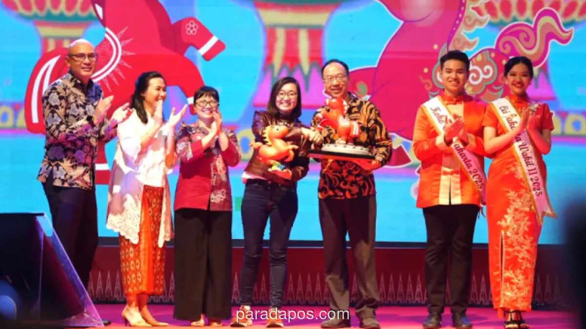 Pertukaran Maskot Kuda Api Perkuat Diplomasi Budaya Indonesia-Tiongkok di Imlek 2577