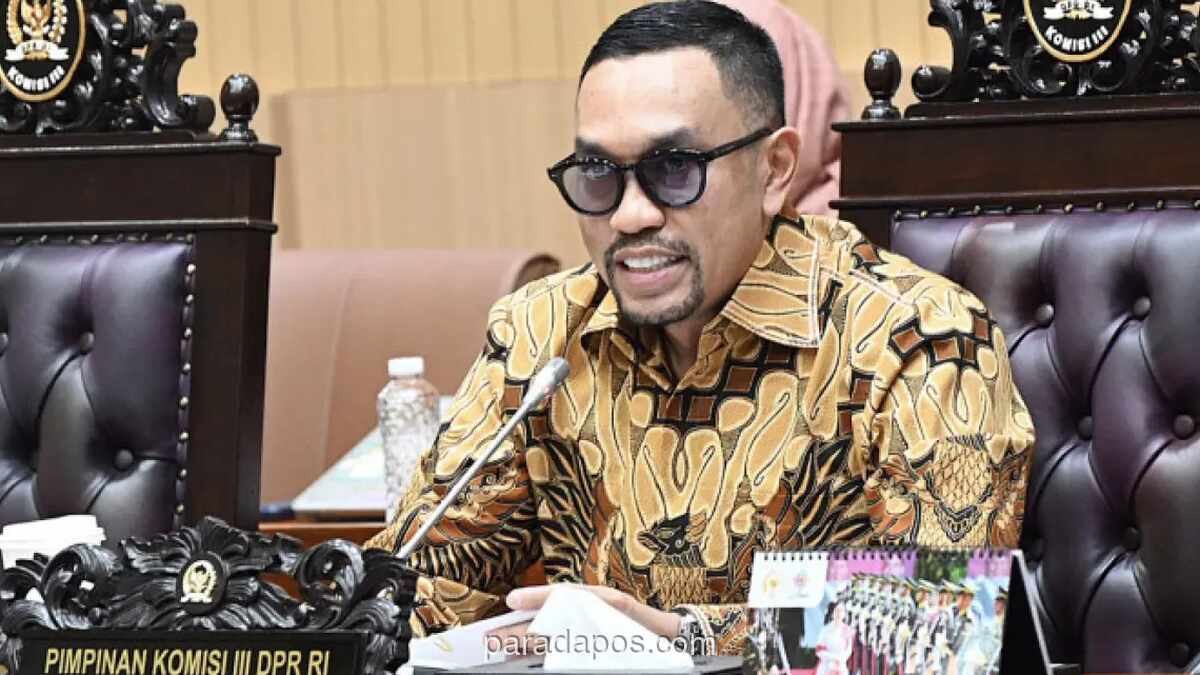 Ahmad Sahroni Kembali Jabat Wakil Ketua Komisi III DPR Usai Dinonaktifkan