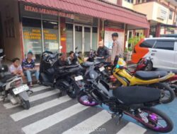 Polisi Padang Bubarkan Balap Liar, 14 Remaja Diamankan dan 10 Motor Disita