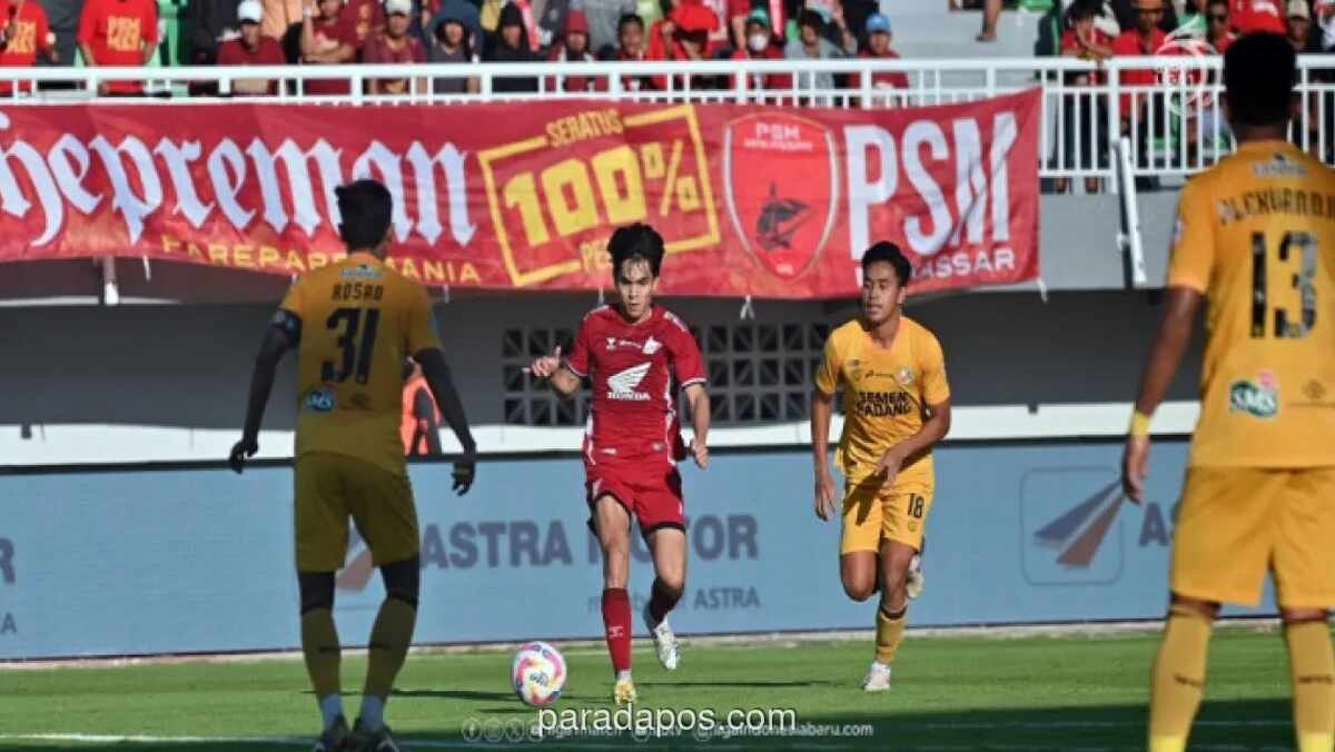 PSM Makassar Hadapi Dewa United dalam Duel Krusial Papan Tengah
