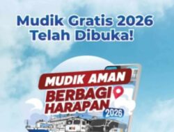 Hutama Karya Buka Pendaftaran Mudik Gratis Lebaran 2026 Mulai 20 Februari