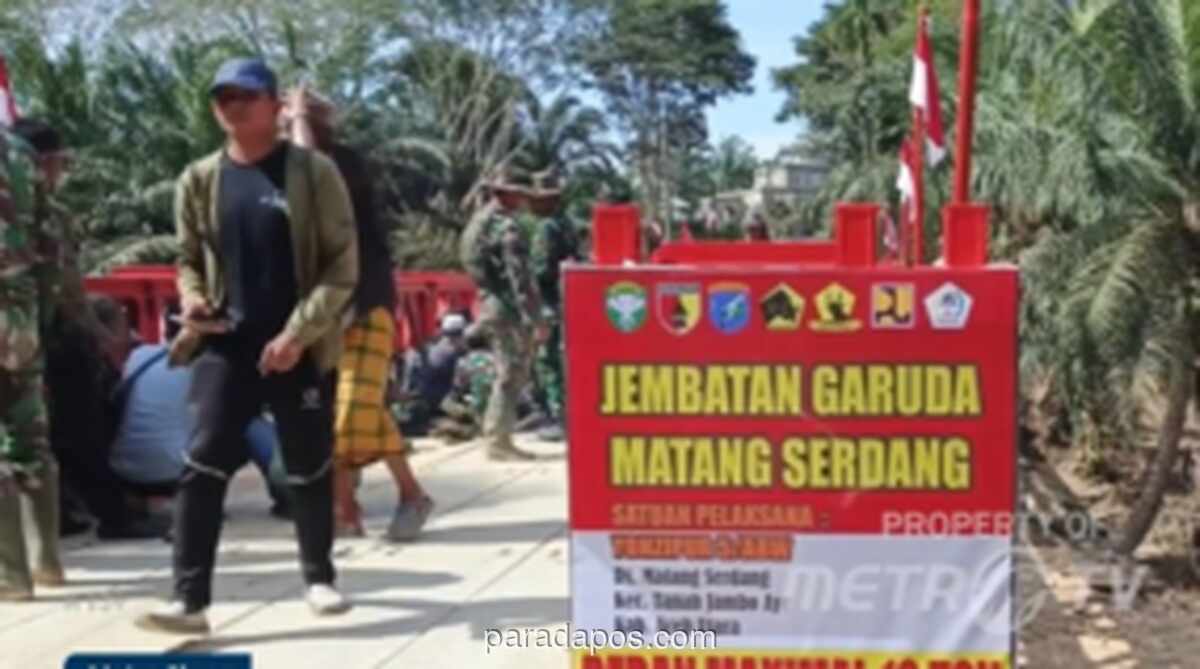 Dua Jembatan Darurat Selesai Dibangun, Pulihkan Akses Pascabanjir di Aceh