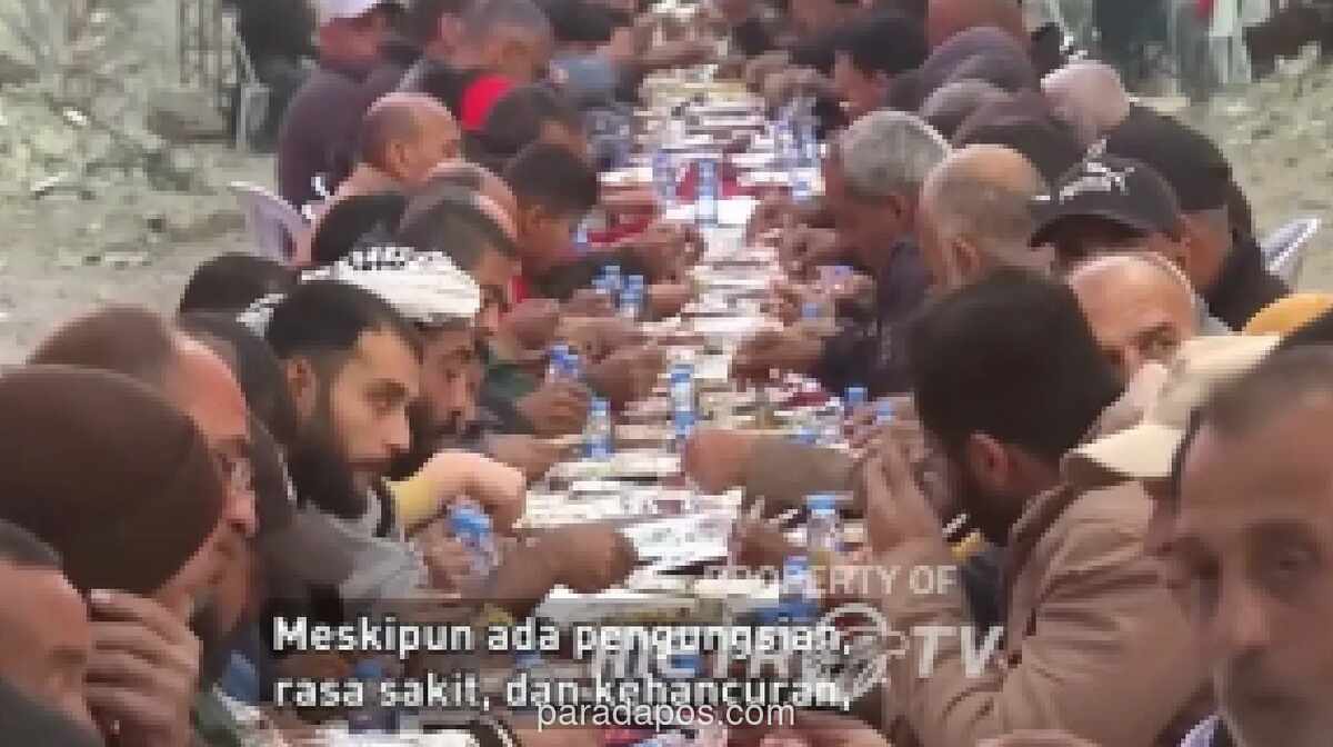 Ramadan di Gaza: Gencatan Senjata Tak Hapus Antrean Panjang dan Trauma Konflik