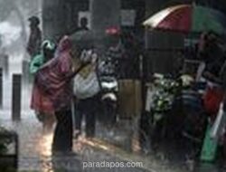 BMKG Peringatkan Cuaca Ekstrem, Hujan Lebat Guyur 6 Provinsi Hari Ini