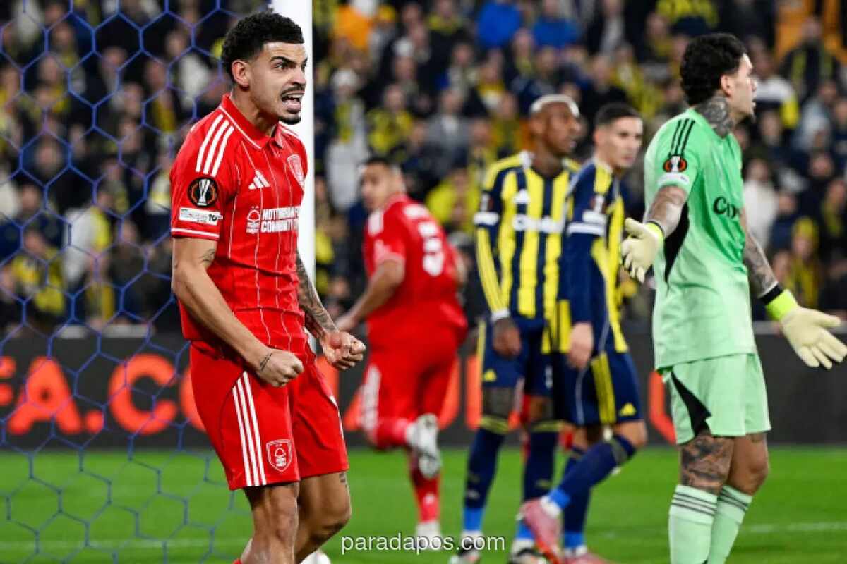 Fenerbahce Dibantai Nottingham Forest, Lille dengan Verdonk Juga Tumbang