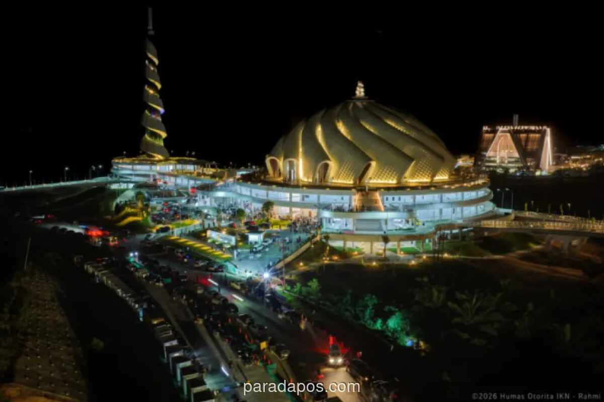 Tarawih Perdana Ramadhan Hidupkan Masjid Negara Ibu Kota Nusantara